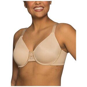 Vanity Fair Beauty Back Women Minimizer Underwire Bra Size 42C Nude